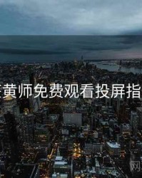 鉴黄师免费观看投屏指南