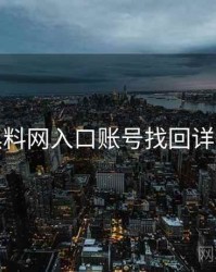 黑料网入口账号找回详解