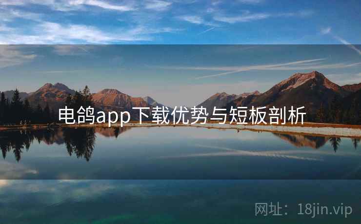 电鸽app下载优势与短板剖析